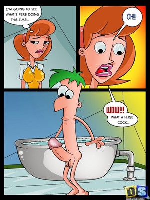 Porn Comics - Phineas And Ferb- Momus Treasure  Comics