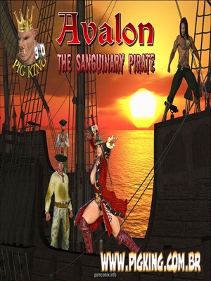 Porn Comics - Pig King- Avalon Sanguinary Pirate 3D Porn Comics
