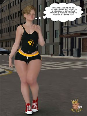 Pig King- Hard Work Out 05 3D Porn Comics comics