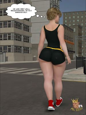 Pig King- Hard Work Out 06 3D Porn Comics comics