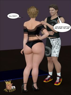 Pig King- Hard Work Out 15 3D Porn Comics comics