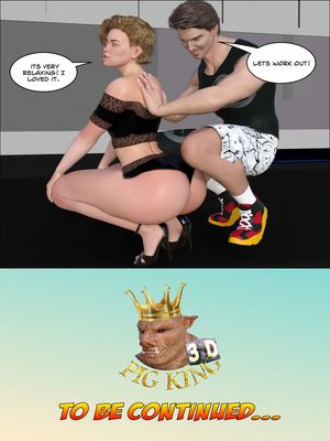 Pig King- Hard Work Out 19 3D Porn Comics comics