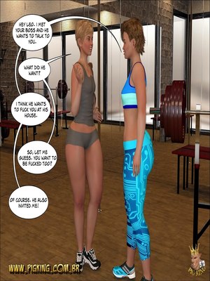 Pig King- Hard Workout 4  Double Dose 14 3D Porn Comics comics