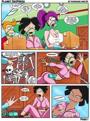 Planet SexPress (Futurama) 02 Incest Comics comics