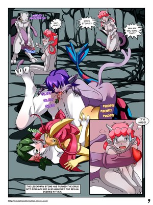 Pokemon- Pokemaidens 10 Adult Comics, Furry Comics comics