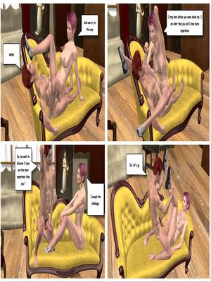 Posing for my mother 16 3D Porn Comics comics