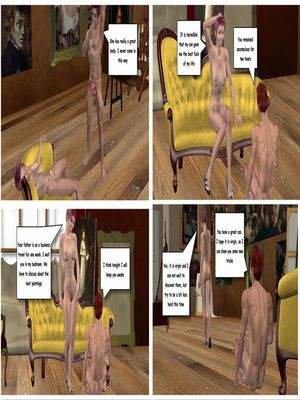 Posing for my mother 27 3D Porn Comics comics