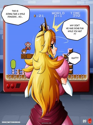 Princess Peach- Help Me Mario! 10 Hentai Manga comics
