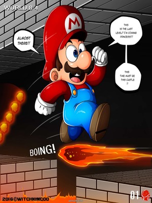 Princess Peach- Thanks You Mario 02 Adult Comics comics