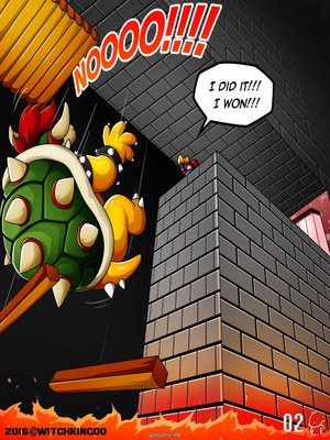 Princess Peach- Thanks You Mario 03 Adult Comics comics