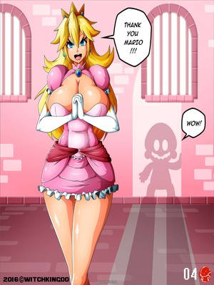 Princess Peach- Thanks You Mario 05 Adult Comics comics