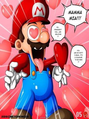 Princess Peach- Thanks You Mario 06 Adult Comics comics