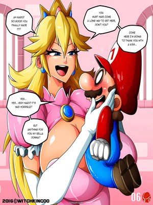Princess Peach- Thanks You Mario 07 Adult Comics comics