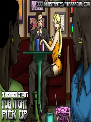 Porn Comics - Pub Night Pick Up- illustrated interracial Interracial Comics