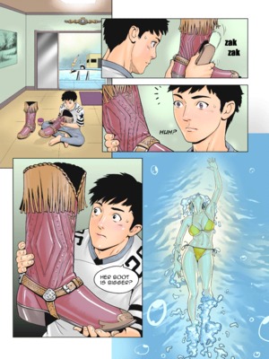 Qjo Jotaro- Tina Growth 08 Porncomics comics