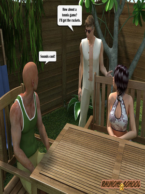 Raunchy School – Barbecue Picnic 04 3D Porn Comics comics