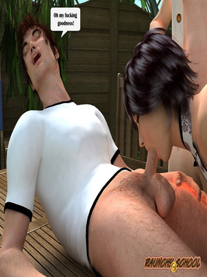 Raunchy School – Barbecue Picnic 25 3D Porn Comics comics