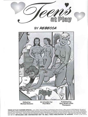 Rebecca- Teens at Play- Summer Special 02 Porncomics comics