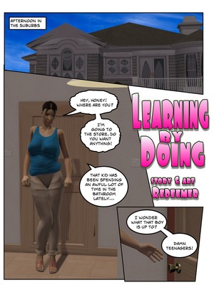 Porn Comics - Redeemer- Learning by doing 3D Porn Comics