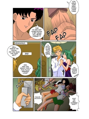 Sailor Moon- The Honeymoon 18 Adult Comics comics