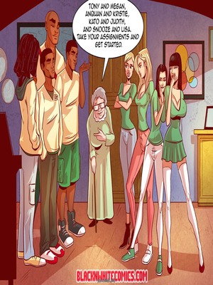 School Daze- BNW 06 Interracial Comics comics