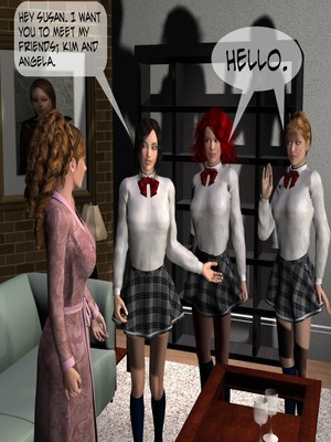 School For Girls Ch. 9- Saint Irene 14 3D Porn Comics comics