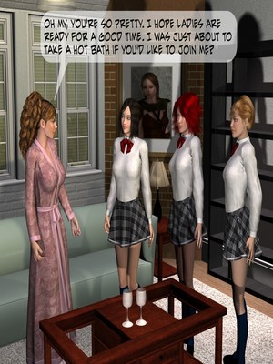 School For Girls Ch. 9- Saint Irene 15 3D Porn Comics comics