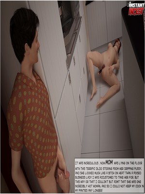 Screwing mamma on kitchen floor- Instant Incest 08 Incest Comics comics