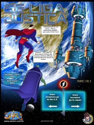 Se Liga Justica- It Up League, Justice 1- Seiren 04 Porncomics comics