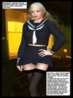 Sexydoll – Zombie queen 17 3D Porn Comics comics