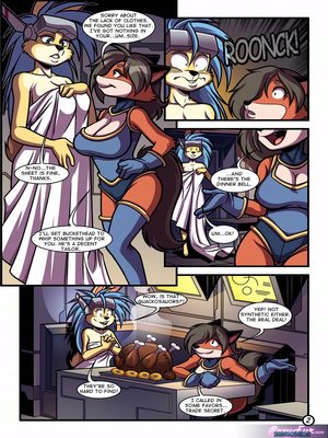 SexyFur-GunBunny 2 03 Furry Comics comics