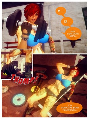 Shassai- Gym Rats 03 Porncomics comics