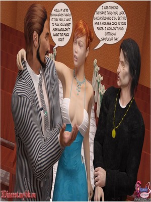 Shemale 3D- Church Threesome 04 3D Porn Comics comics