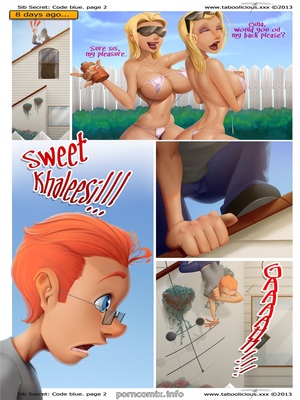 Sib Secret- Code Blue 04 Incest Comics comics
