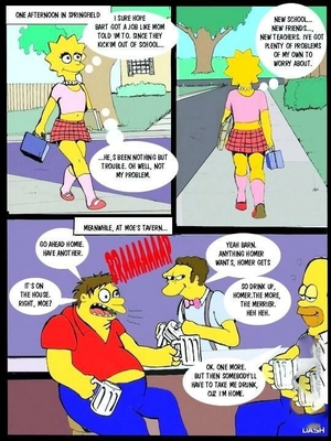 Simpsons – Bart’s Lil’ sis 02 Incest Comics comics