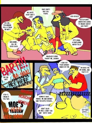 Simpsons – Bart’s Lil’ sis 08 Incest Comics comics
