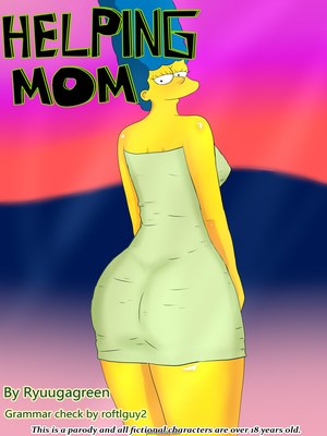 Porn Comics - Simpsons- Helping Mom Adult Comics