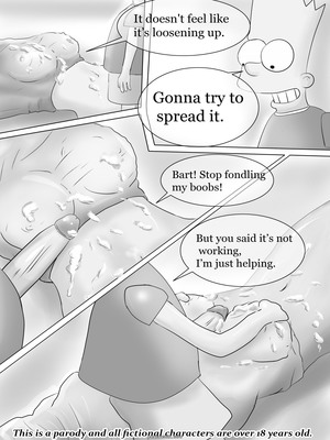 Simpsons- Helping Mom 12 Adult Comics comics