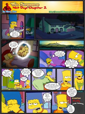 Porn Comics - Simpsons Hot Days chapter 2 Porncomics