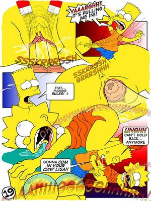 Los Secretos de Lisa - Comic Los Simpson from hentai the simpsons Watch  Video - MyPornVid.fun