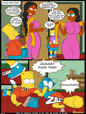 Simpsons- Old habits 7- Croc 13 Incest Comics comics