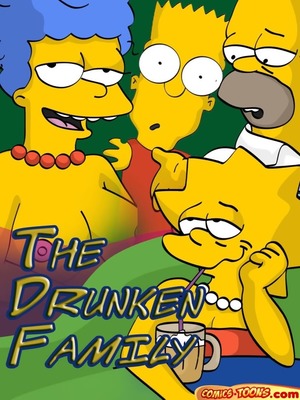 Porn Comics - Simpsons- The Drunken Family Adult Comics