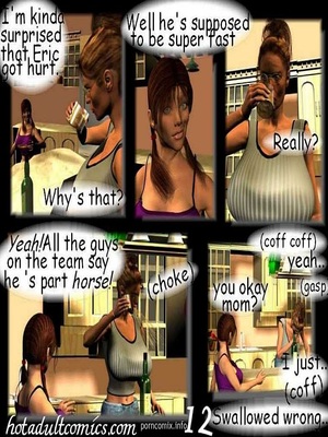 Son’s Big Dick- Mrs. Malone 1 12 3D Porn Comics comics