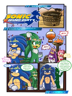 Porn Comics - Sonic Riding Dirty- Furry Adult Comics, Furry Comics