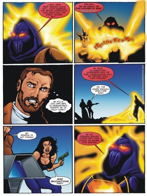 SpaceBabe Central- Sky Rider 18 Porncomics comics