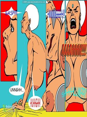 SpaceBabeCentral- Housewives in Space- Marital Aid 13 Adult Comics comics
