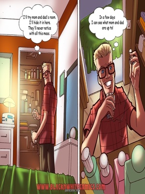 Spy Camera Surprise- BNW 04 Interracial Comics comics