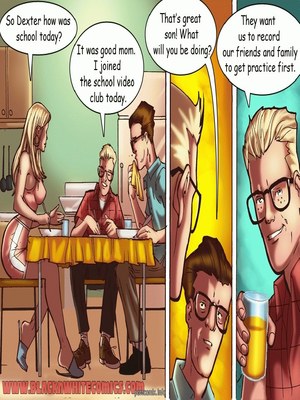 Spy Camera Surprise- BNW 05 Interracial Comics comics