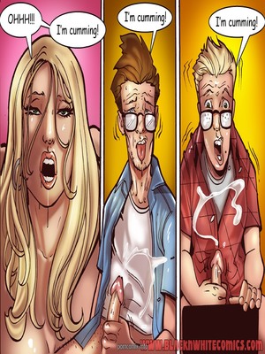 Spy Camera Surprise- BNW 40 Interracial Comics comics