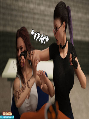 SquarePeg3D- Outside of the Ring- Hard Time 03 3D Porn Comics comics